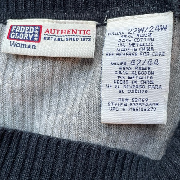 Faded Glory High Neck Sweater - Picture 4 of 4